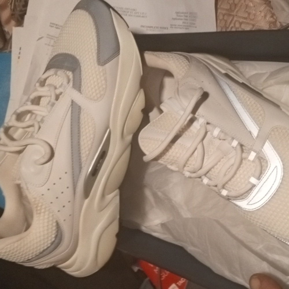 Men's Dior sneakers b21 size 12